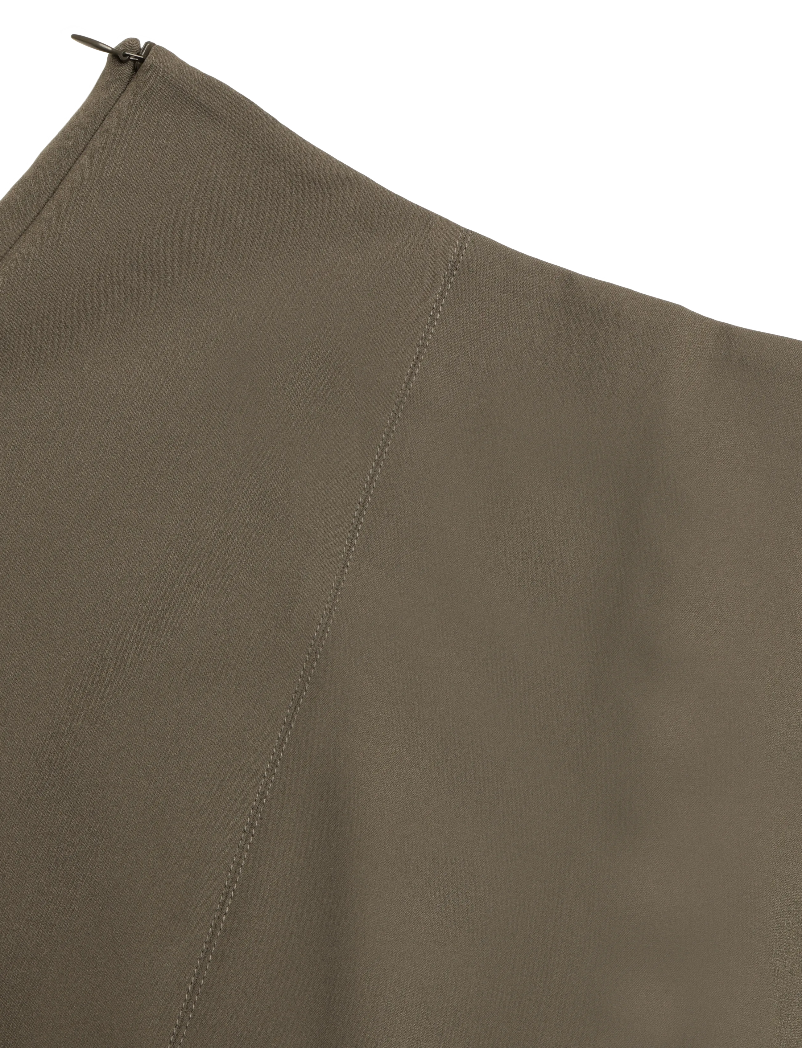 Mads Nørgaard - Stretchy Nylon Roberta Skirt - kurze röcke - tarmac - 2