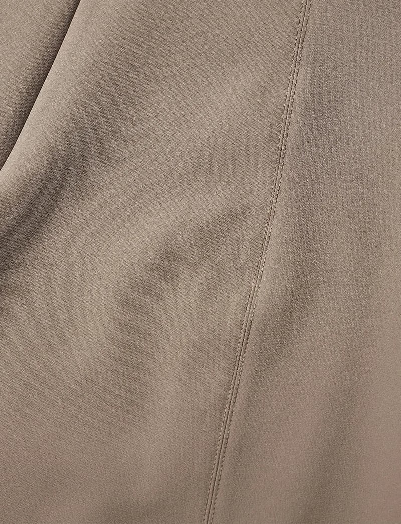 Mads Nørgaard - Stretchy Nylon Roberta Skirt - korta kjolar - walnut - 3