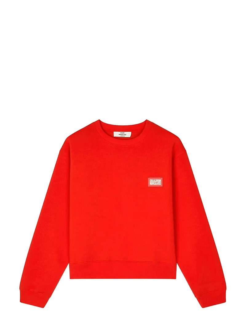 Mads Nørgaard - Standard Taylor Sweatshirt - modetrends - fiery red - 1