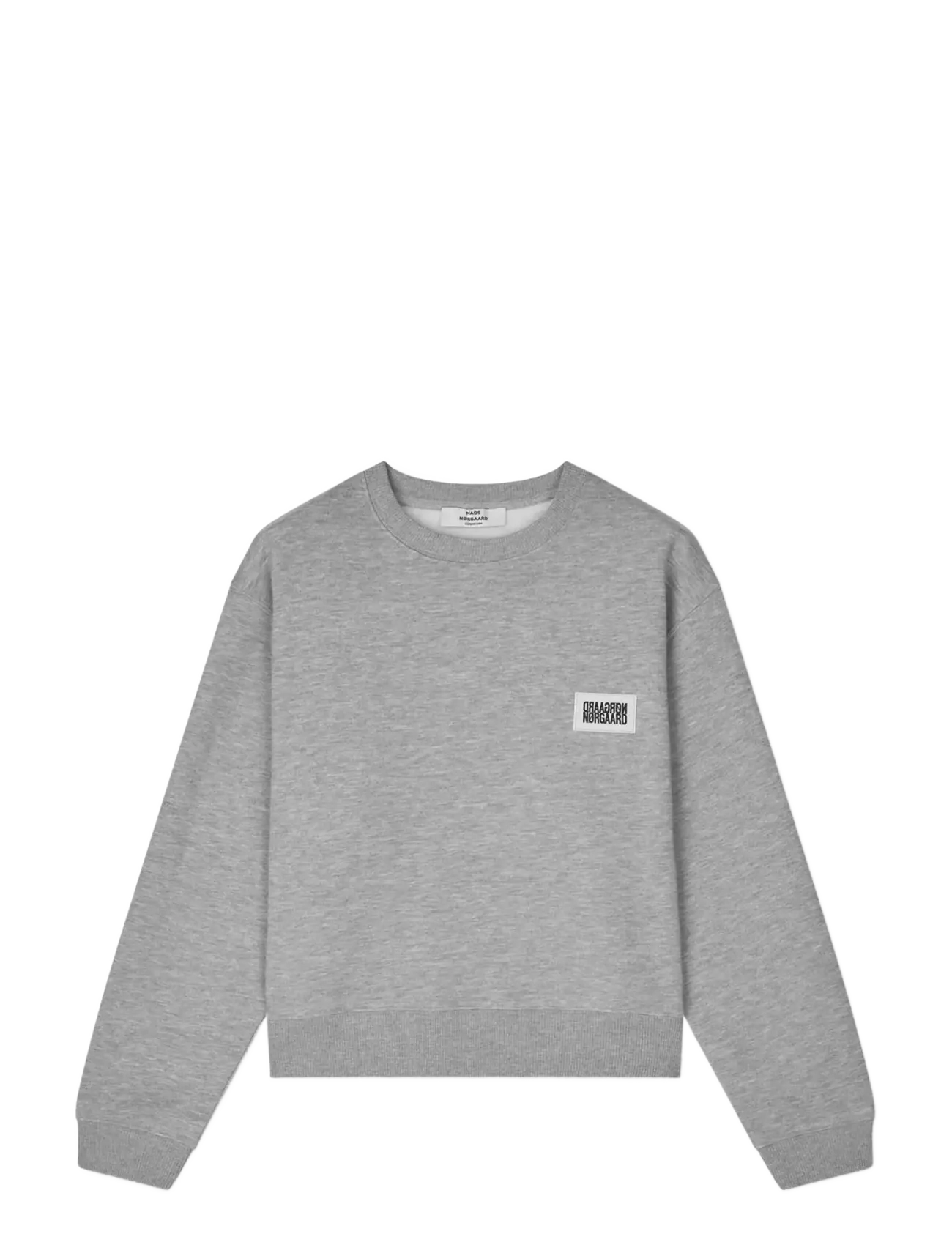 MADS NØRGAARD Standard Taylor Sweatshirt Grau - L - Damen