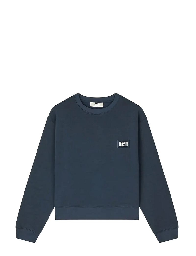 Mads Nørgaard - Standard Taylor Sweatshirt - modetrends - sky captain - 0