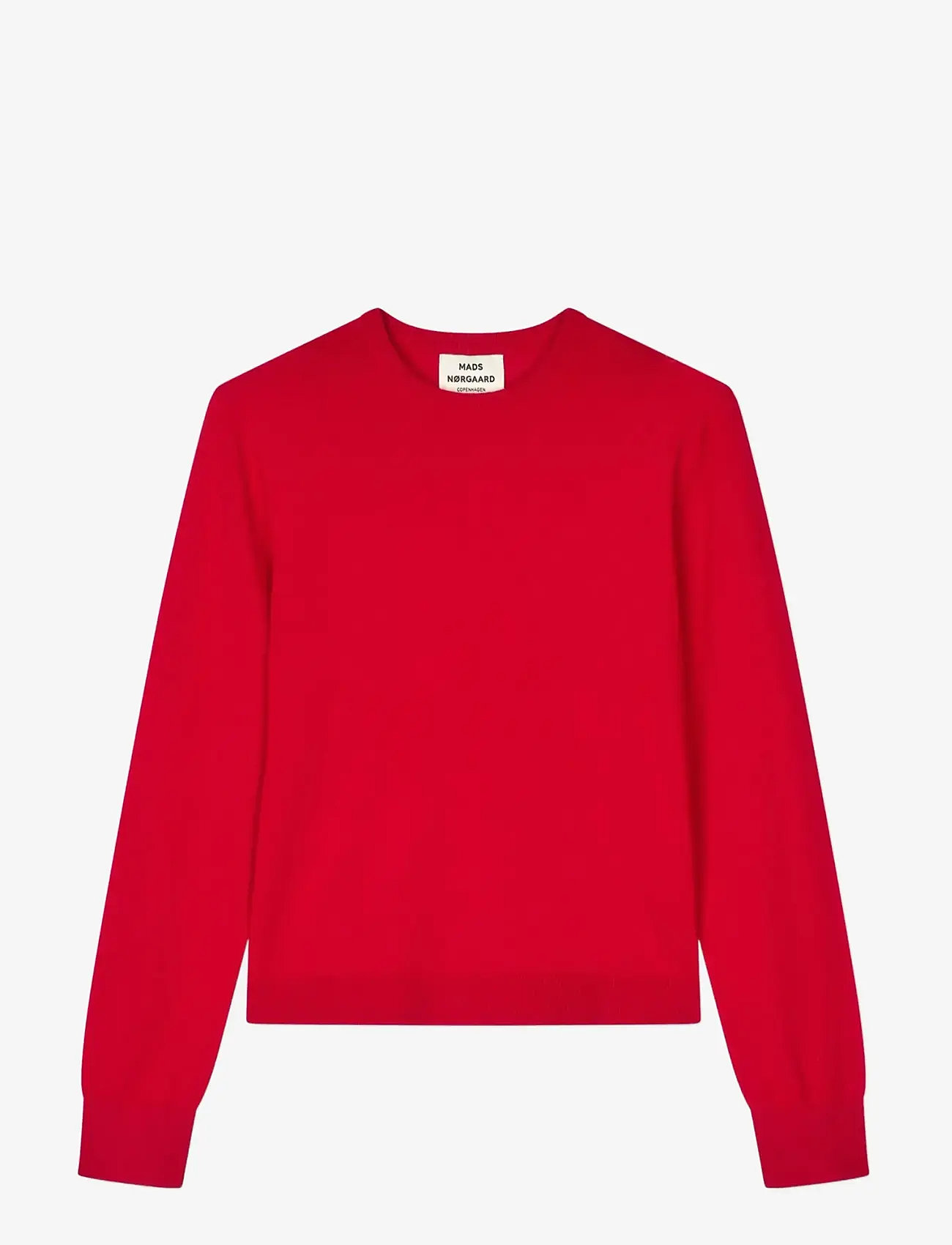 Mads Nørgaard - Fine Merino Emma Knit - striktrøjer - goji berry - 0