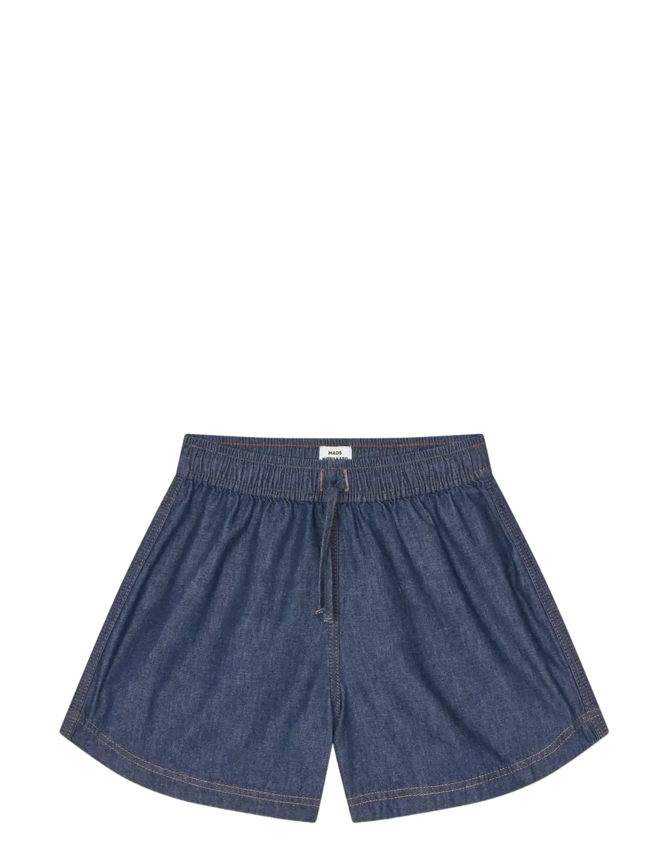 Mads Nørgaard Air Denim Pio Shorts - Teens 9-14 år - MID BLUE DENIM / blue