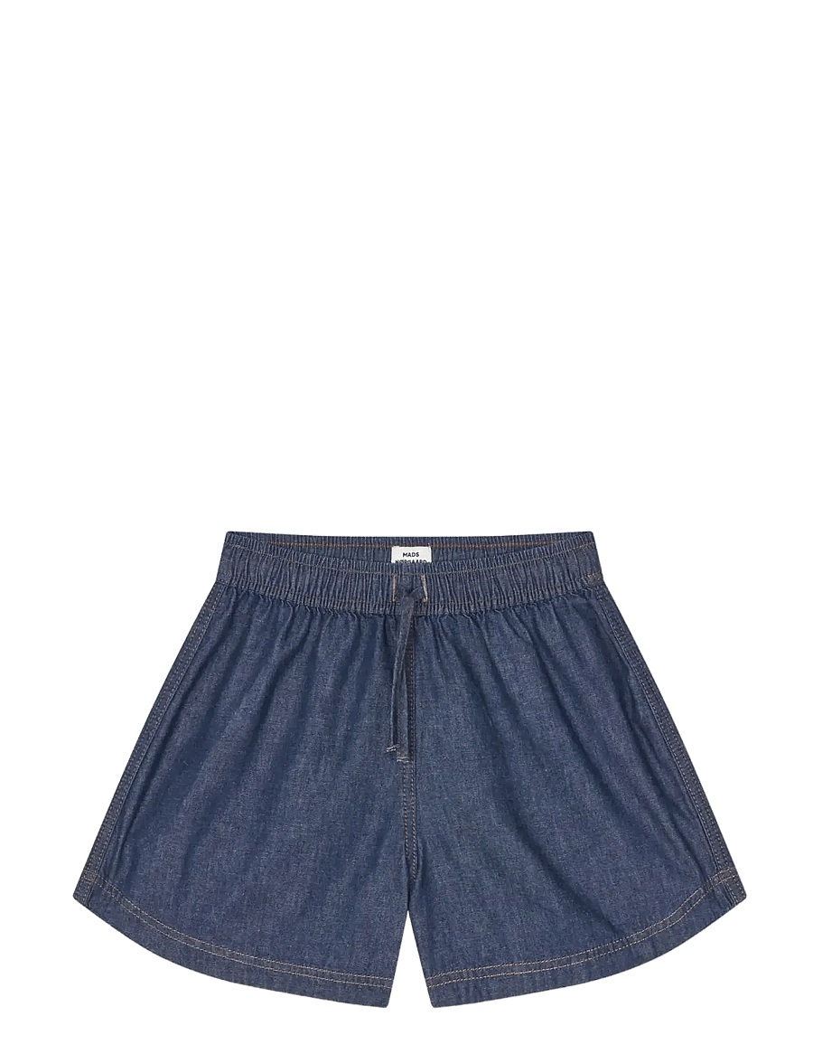 Mads Nørgaard - Air Denim Pio Shorts - lühikesed teksapüksid - mid blue denim - 1