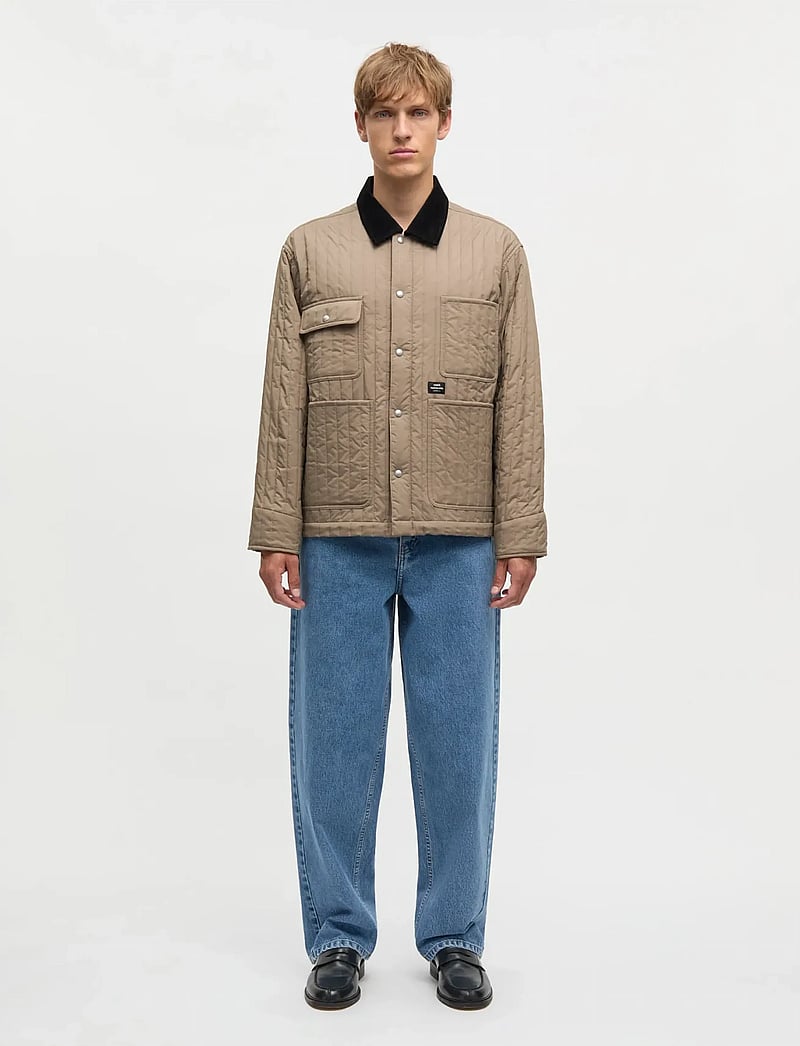Mads Nørgaard - Quilt Chore Jacket - frühlingsjacken - walnut - 0