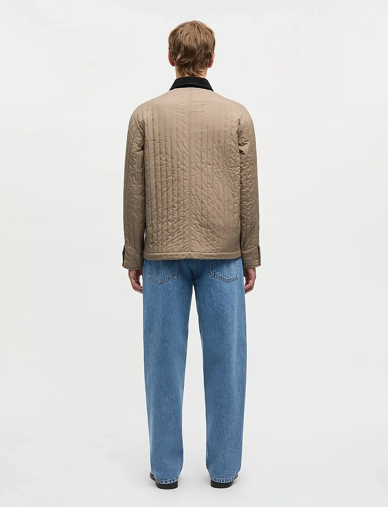 Mads Nørgaard - Quilt Chore Jacket - frühlingsjacken - walnut - 2