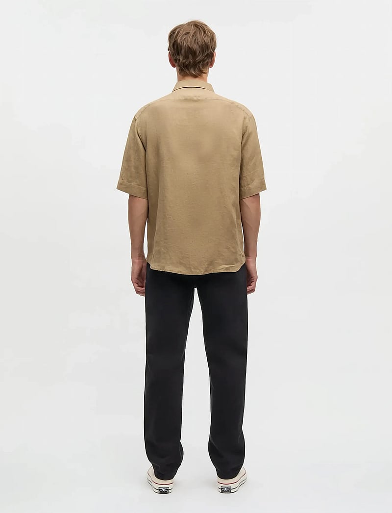 Mads Nørgaard - Sunrise Twill Jay Work Pants - casual byxor - black - 2