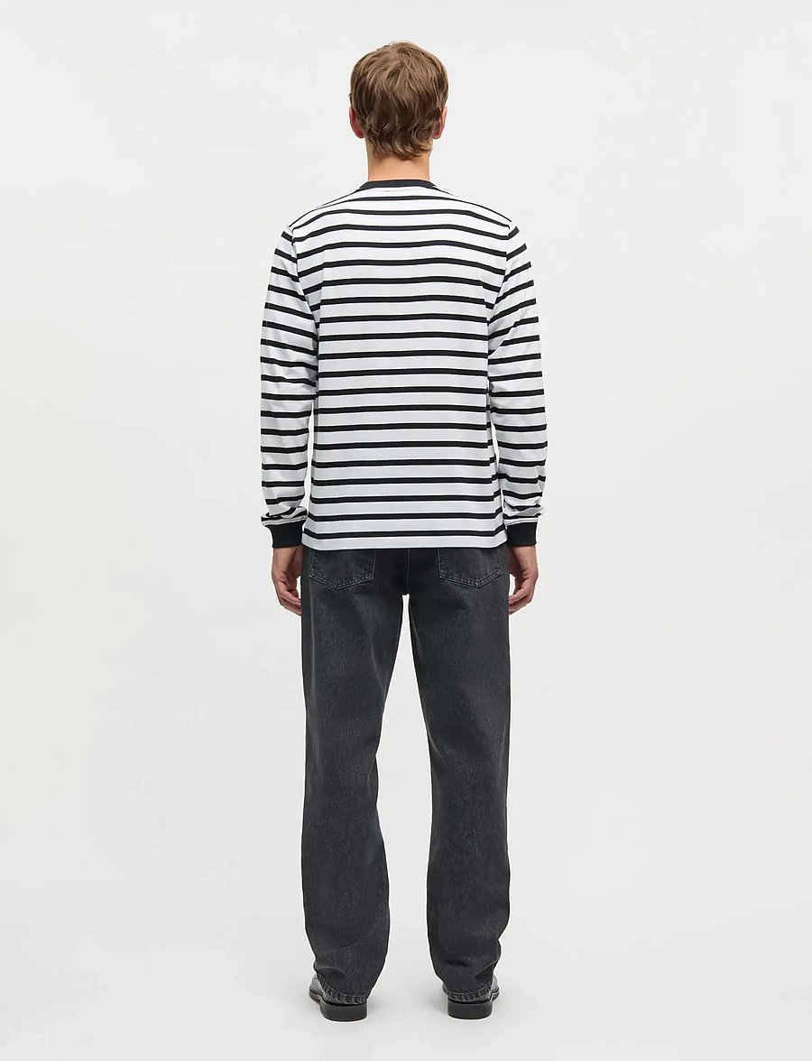 Mads Nørgaard - Arizona Black Denim Coen Jeans - regular jeans - black grey stone wash - 2