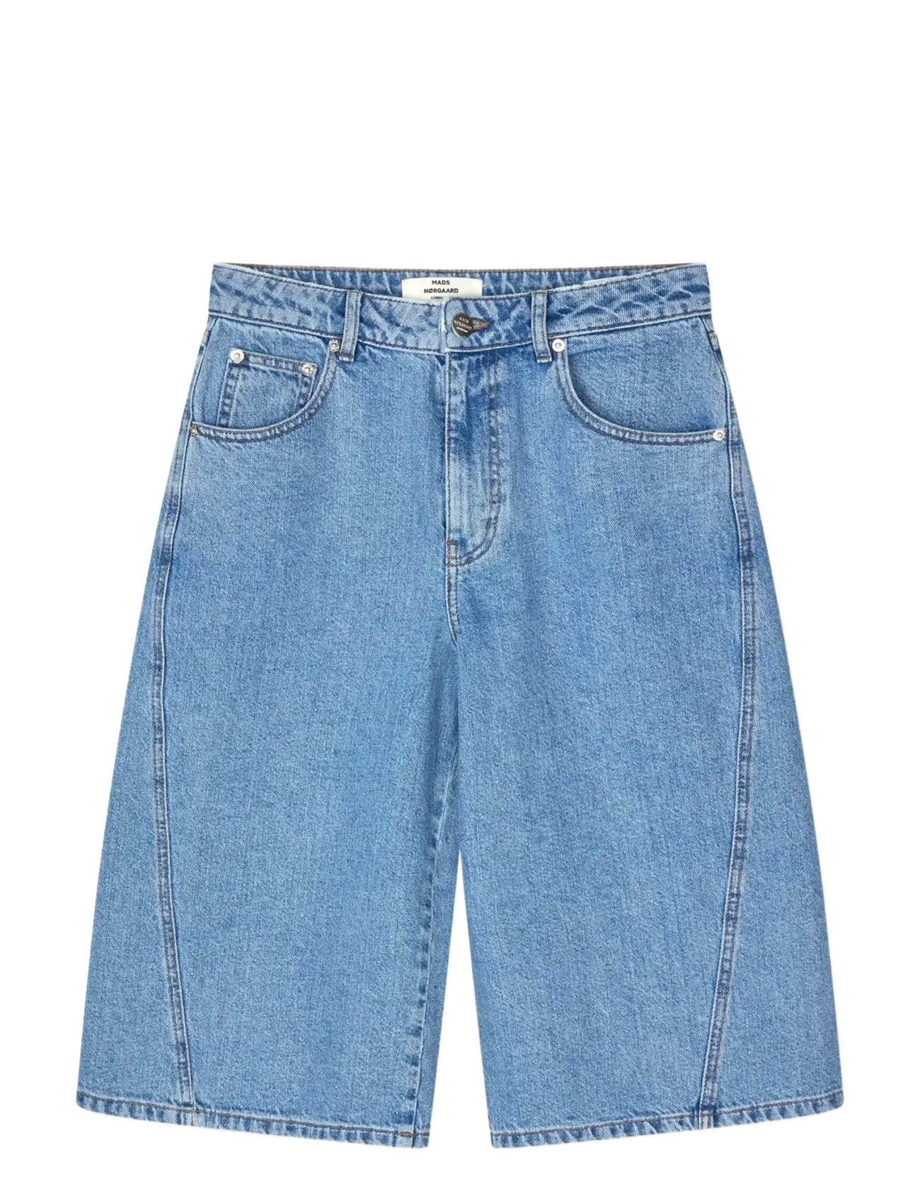 MADS NØRGAARD Luke Denim Robyn Shorts Blau - 34 - Damen