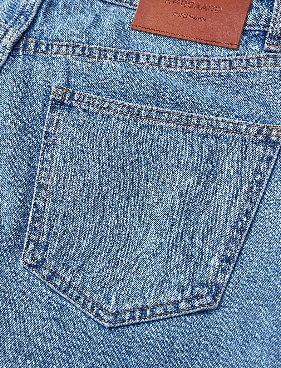 Mads Nørgaard - Luke Denim Robyn Shorts - jeansshorts - blue vintage - 3