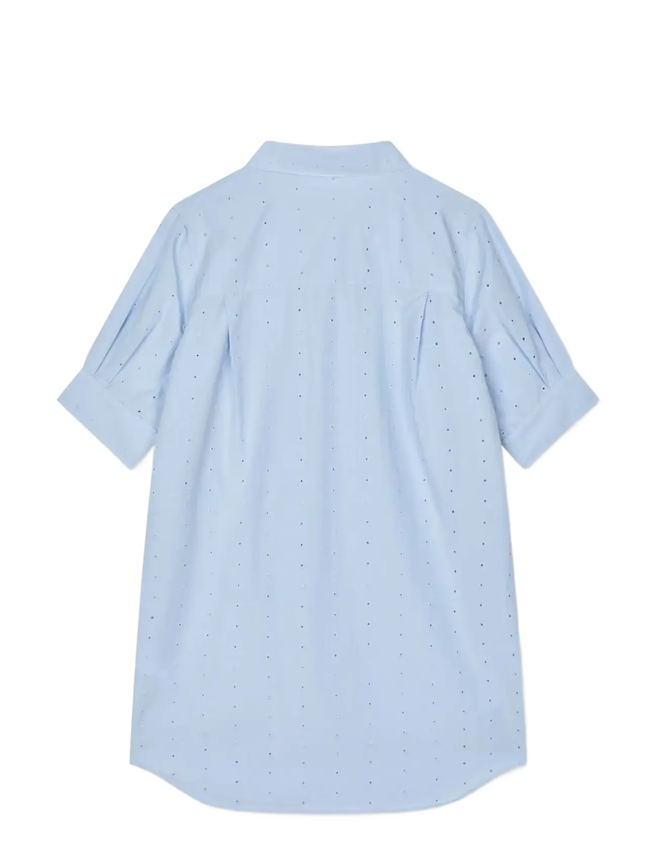 Mads Nørgaard - Broda Naya Dress - kurzärmelige freizeitkleider - cashmere blue - 2