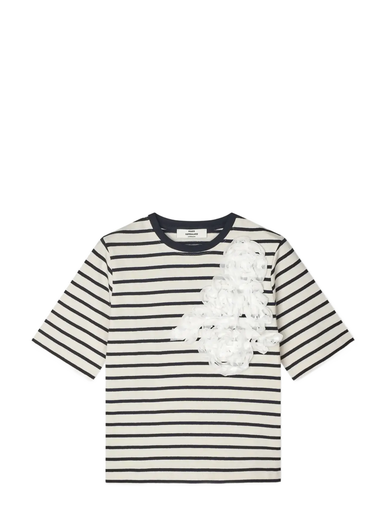 MADS NØRGAARD Pablo Malle Tee Navy - S - Damen