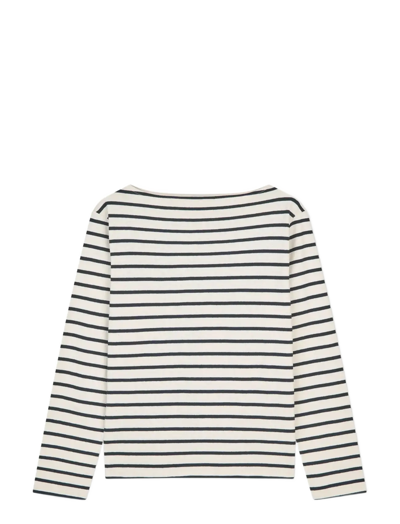 Mads Nørgaard Pablo Gabi Tee LS - Kläder - VANILLA ICE/SKY CAPTAIN / navy