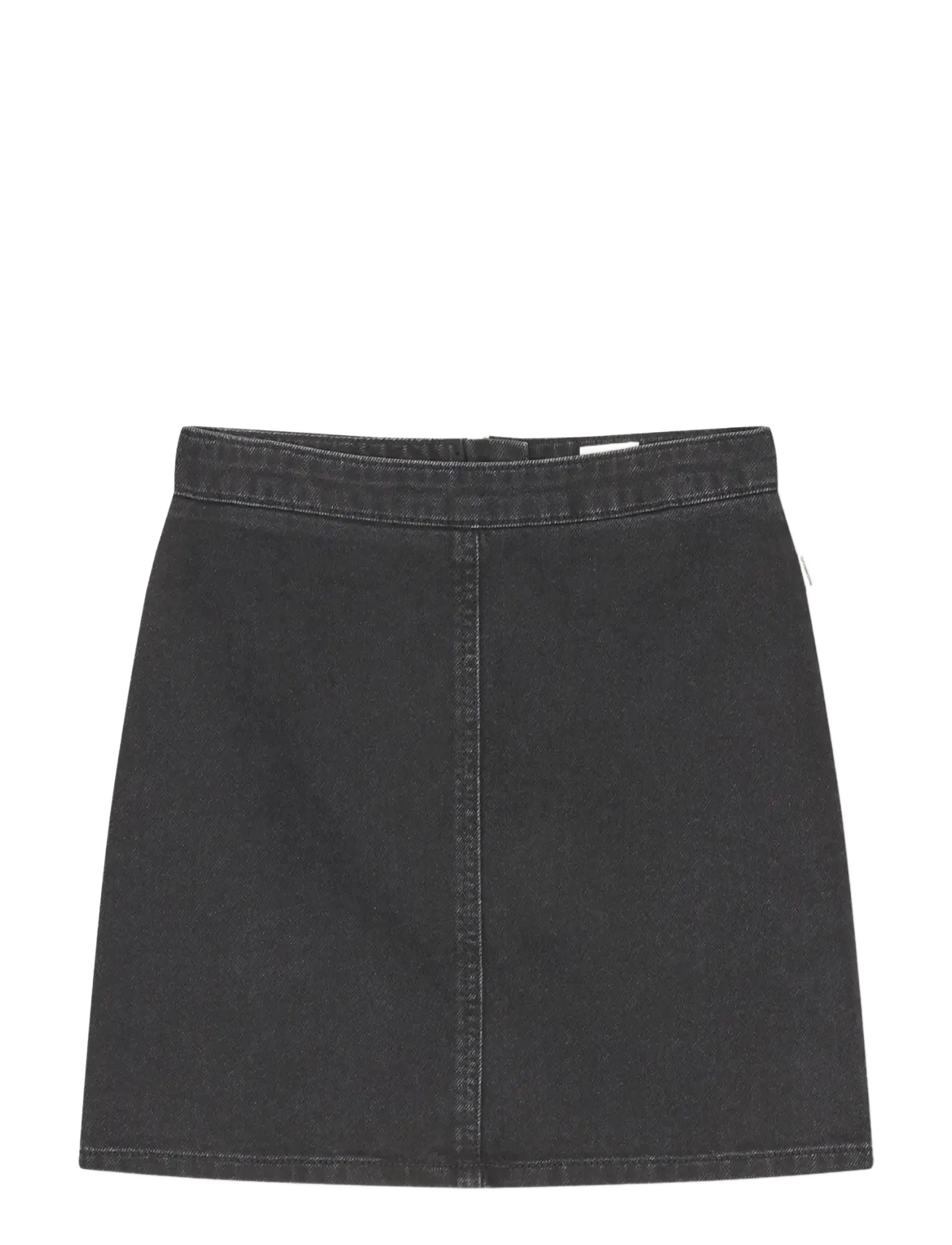 Mads Nørgaard Hildred Black Smilla Skirt - Nyheder - WASHED BLACK / black