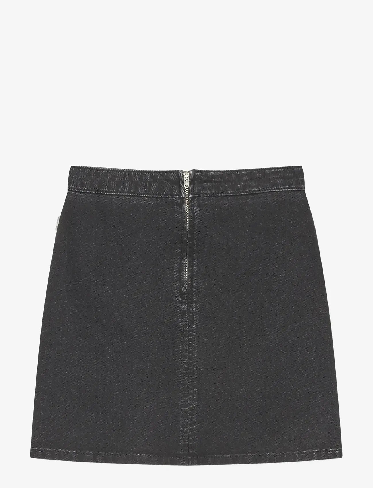 Mads Nørgaard - Hildred Black Smilla Skirt - seelikud - washed black - 1