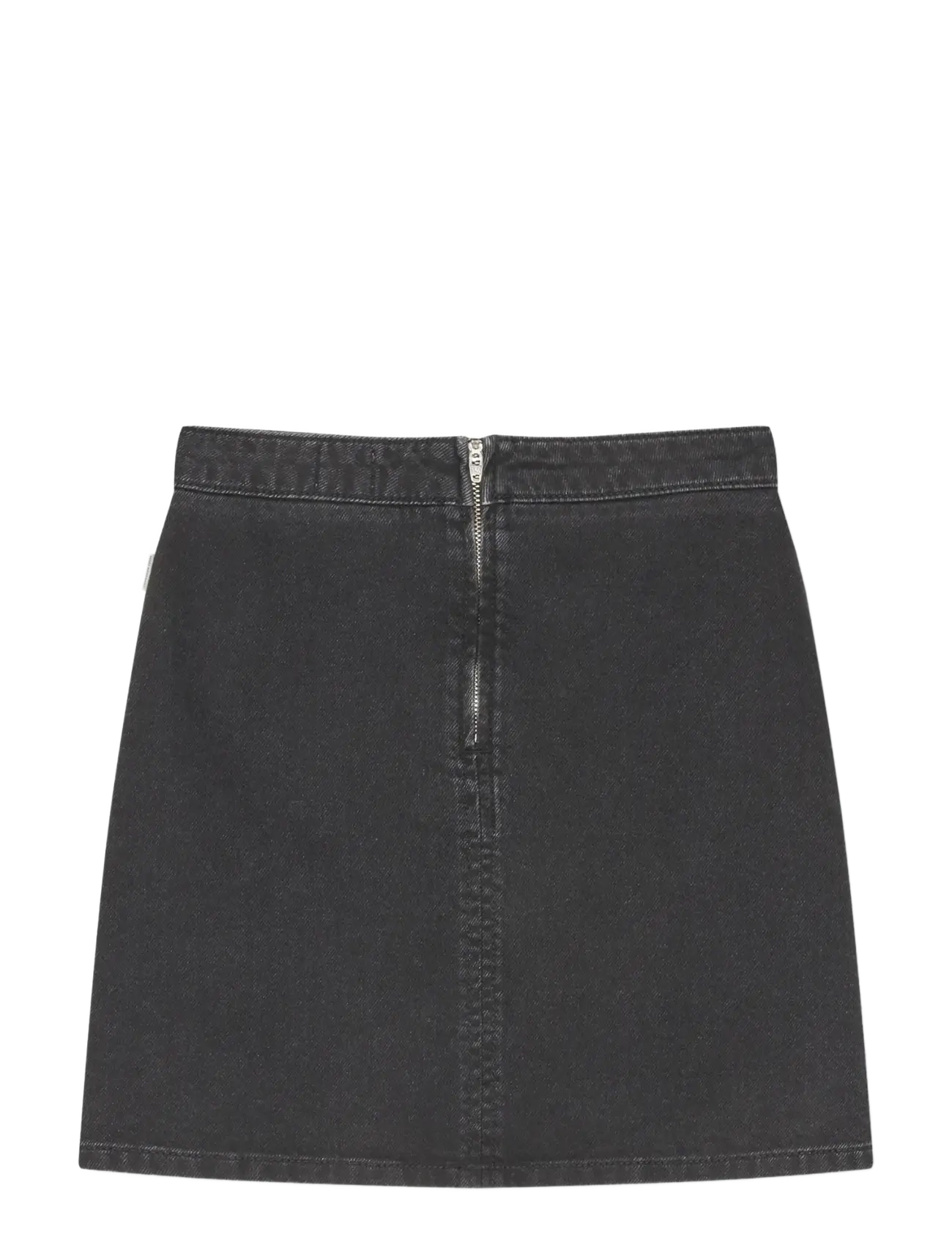 Mads Nørgaard - Hildred Black Smilla Skirt - seelikud - washed black - 1
