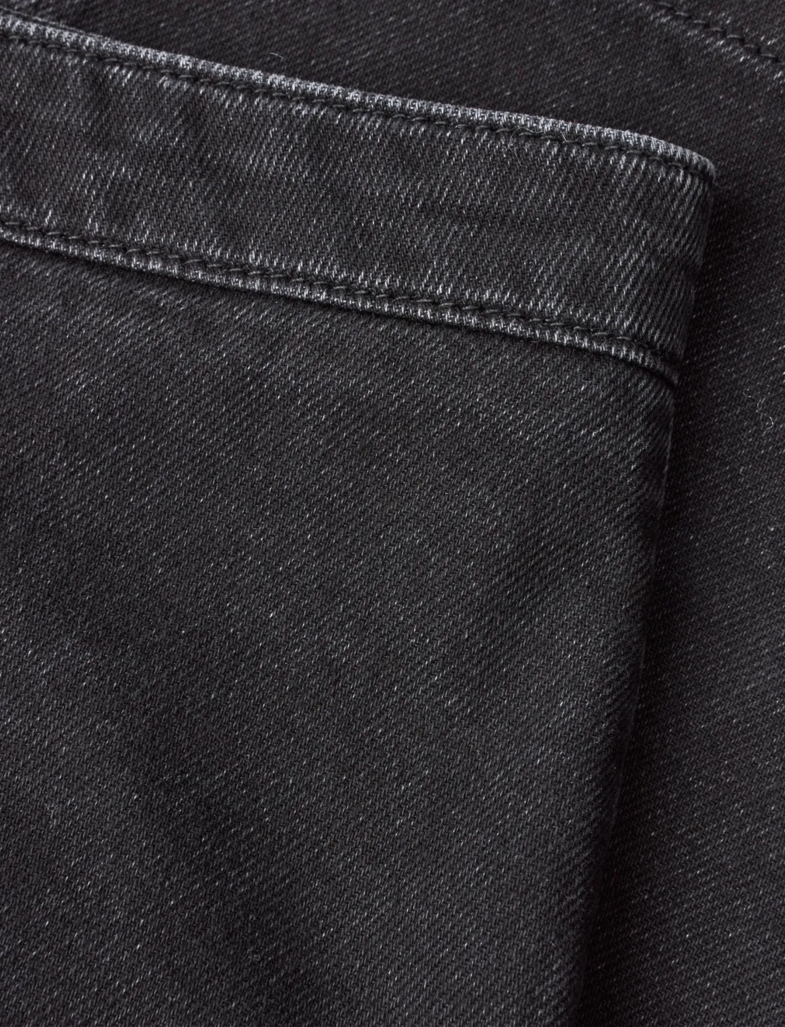 Mads Nørgaard - Hildred Black Smilla Skirt - nederdele - washed black - 2