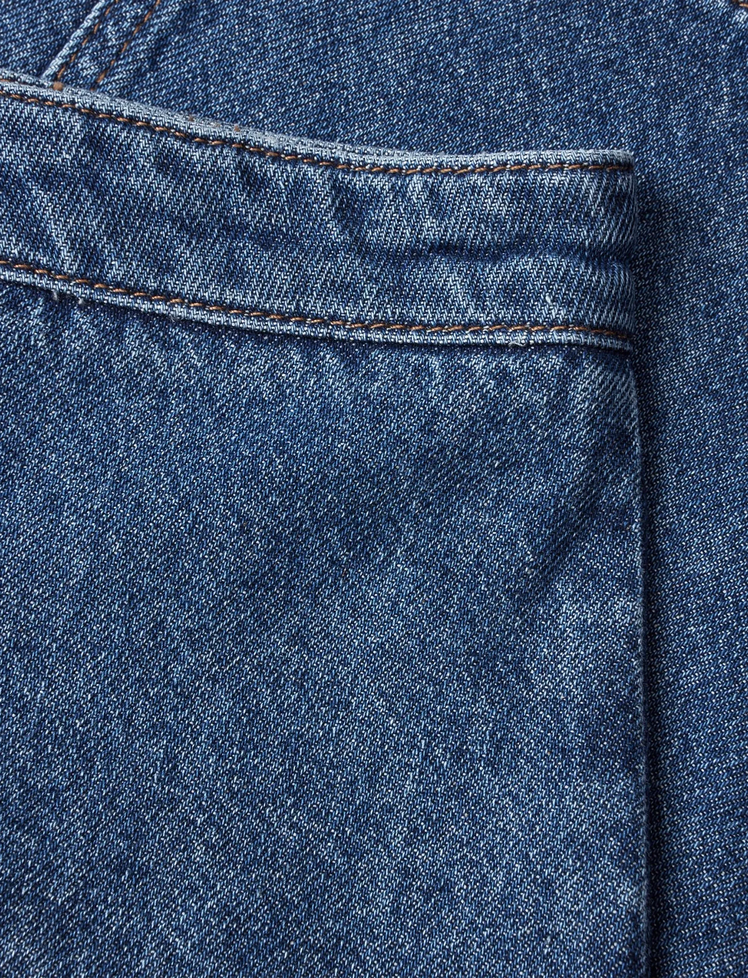 Mads Nørgaard - Hildred Blue Smilla Skirt - röcke - blue wash - 4