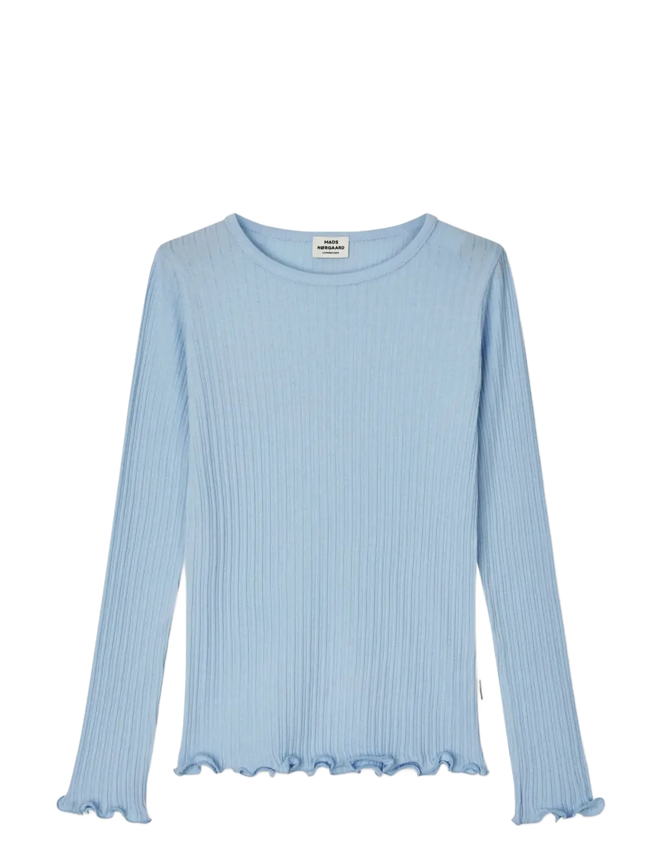 Mads Nørgaard Pointella Trudy Tee Ls, 164, T-shirts, Blau - Long-sleeved Kinder