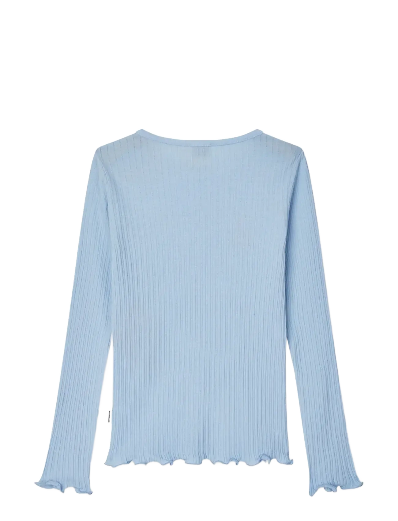 Mads Nørgaard - Pointella Trudy Tee LS - langärmelig - cashmere blue - 1