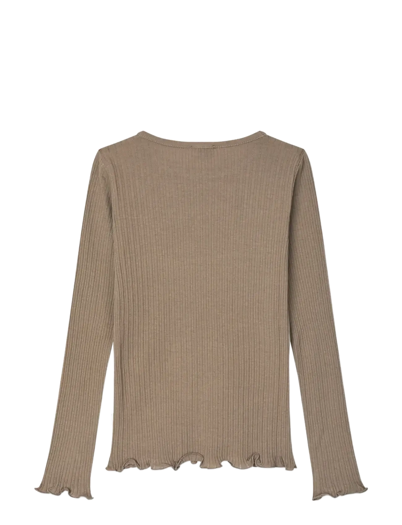 Mads Nørgaard - Pointella Trudy Tee LS - marškinėliai ilgomis rankovėmis - walnut - 1