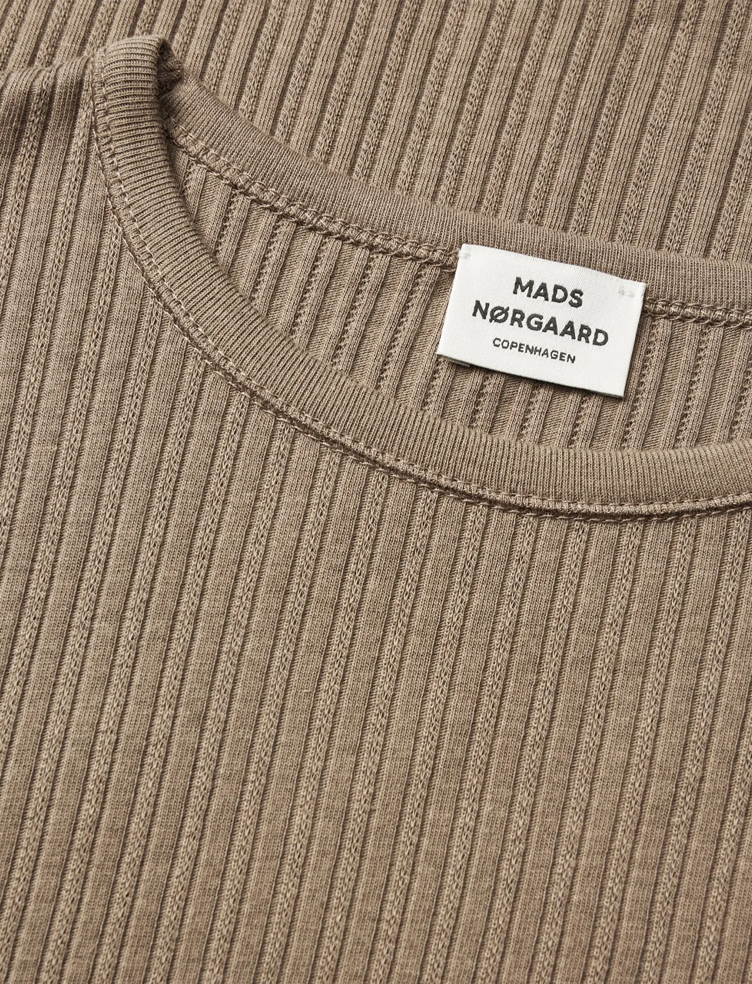 Mads Nørgaard - Pointella Trudy Tee LS - marškinėliai ilgomis rankovėmis - walnut - 2