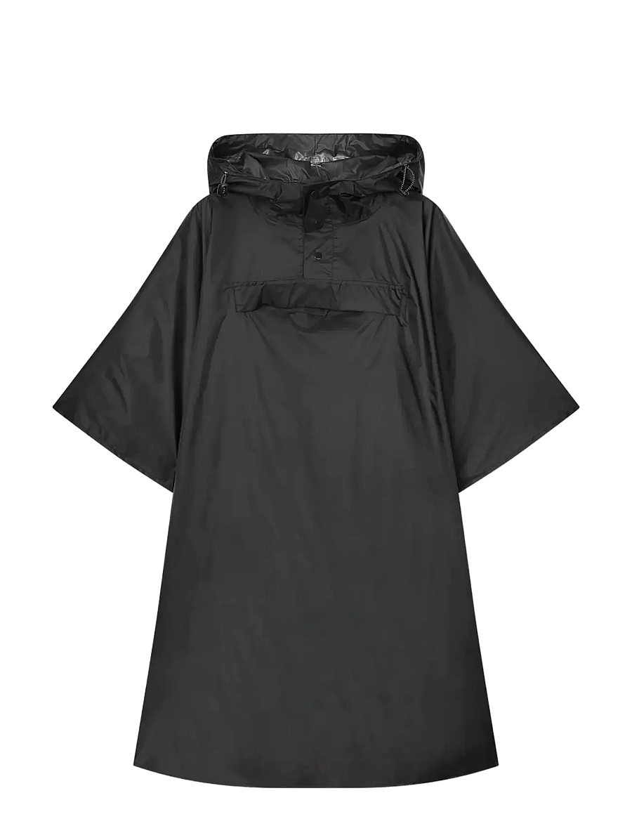 Mads Nørgaard - Rainy Scape Cape - black - 0