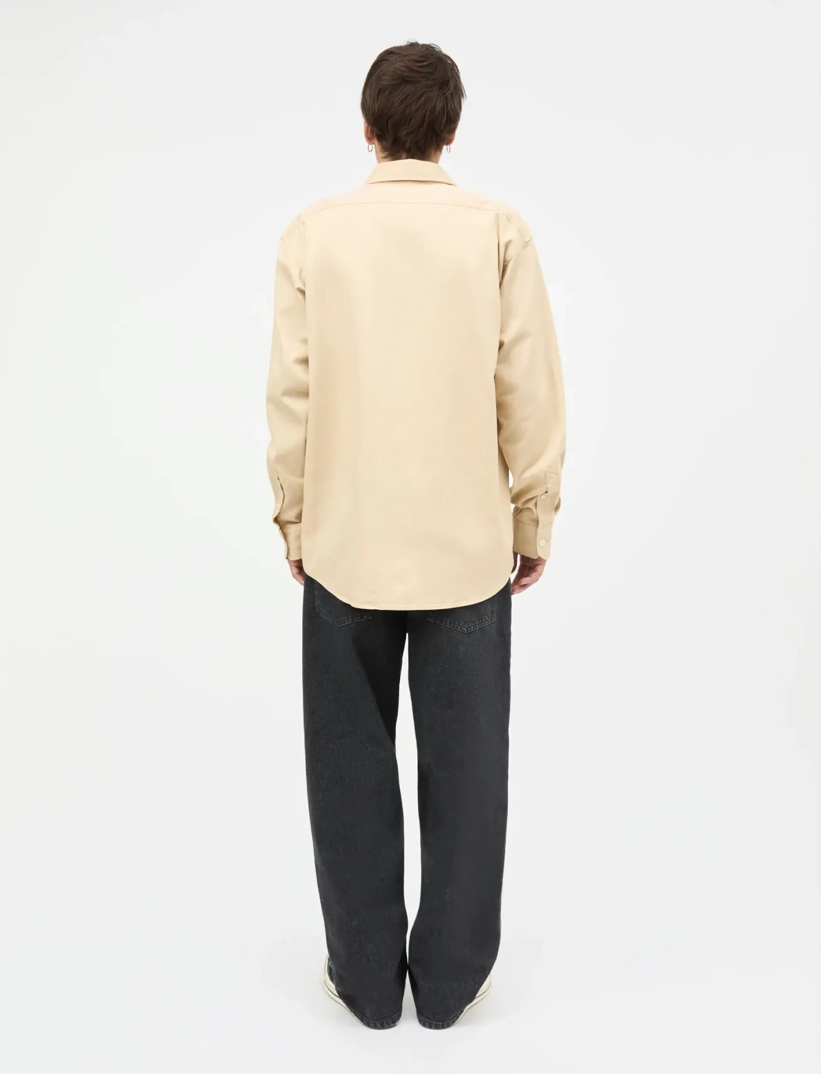 Mads Nørgaard - Cotton Twill Storm Shirt - casual skjorter - castle wall - 2