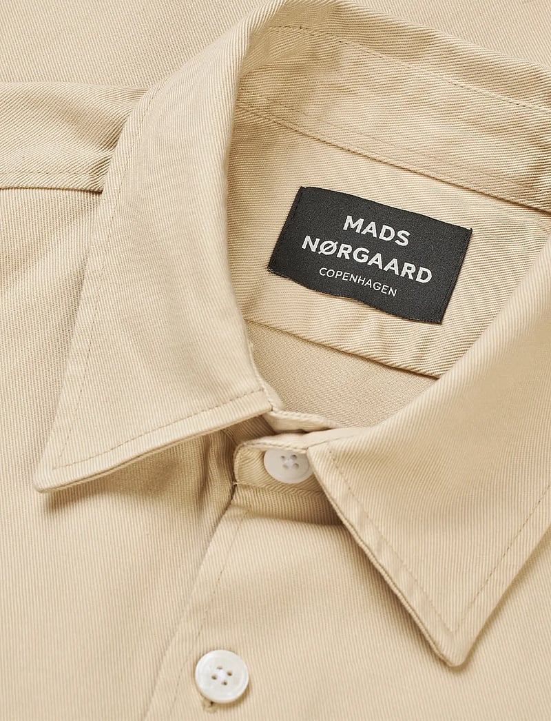 Mads Nørgaard - Cotton Twill Storm Shirt - casual skjorter - castle wall - 3
