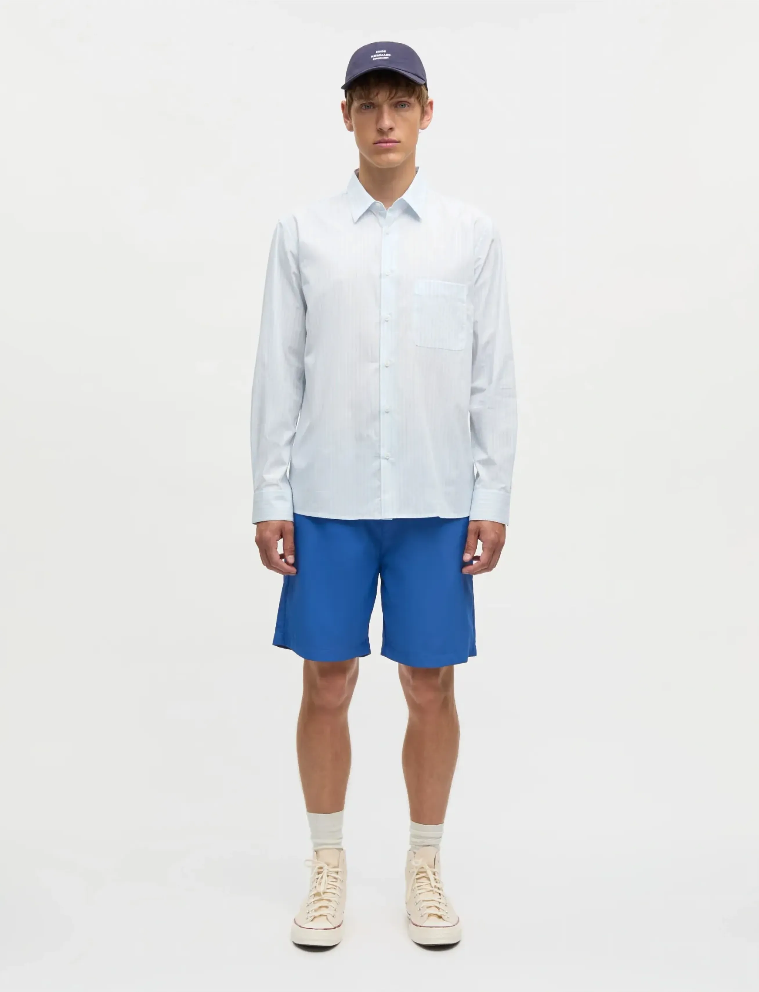 Mads Nørgaard Sea Sandro Shorts, Mænd, Svømmeshorts, Blå, Str: M