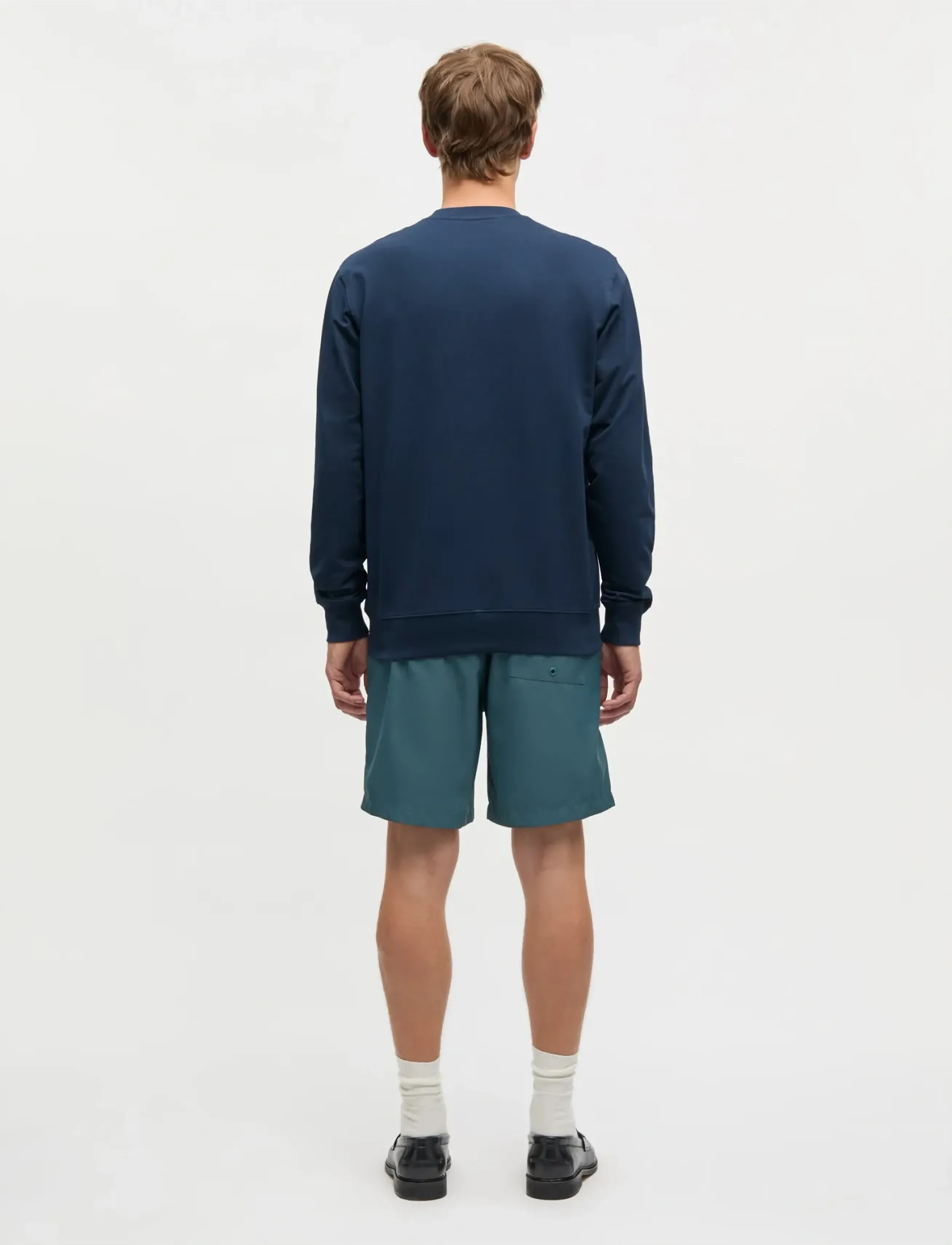 Mads Nørgaard - Sea Sandro Shorts - casual shorts - deep sea - 2