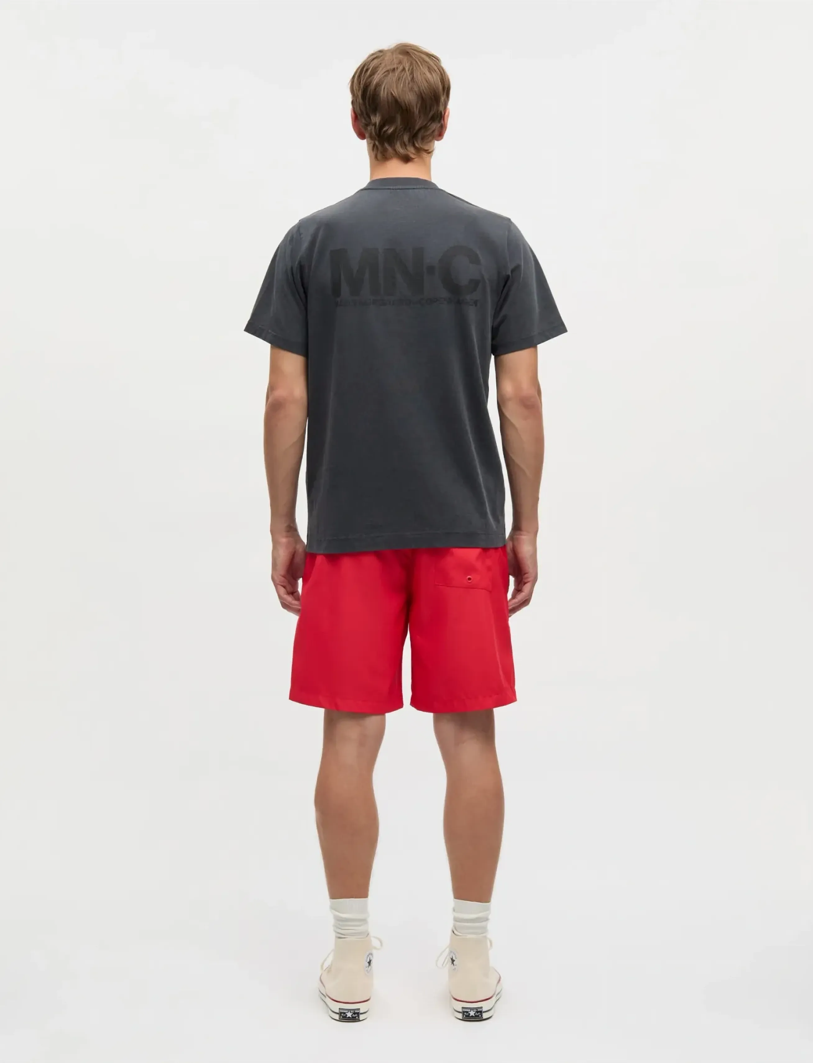 Mads Nørgaard - Sea Sandro Shorts - casual shorts - fiery red - 2