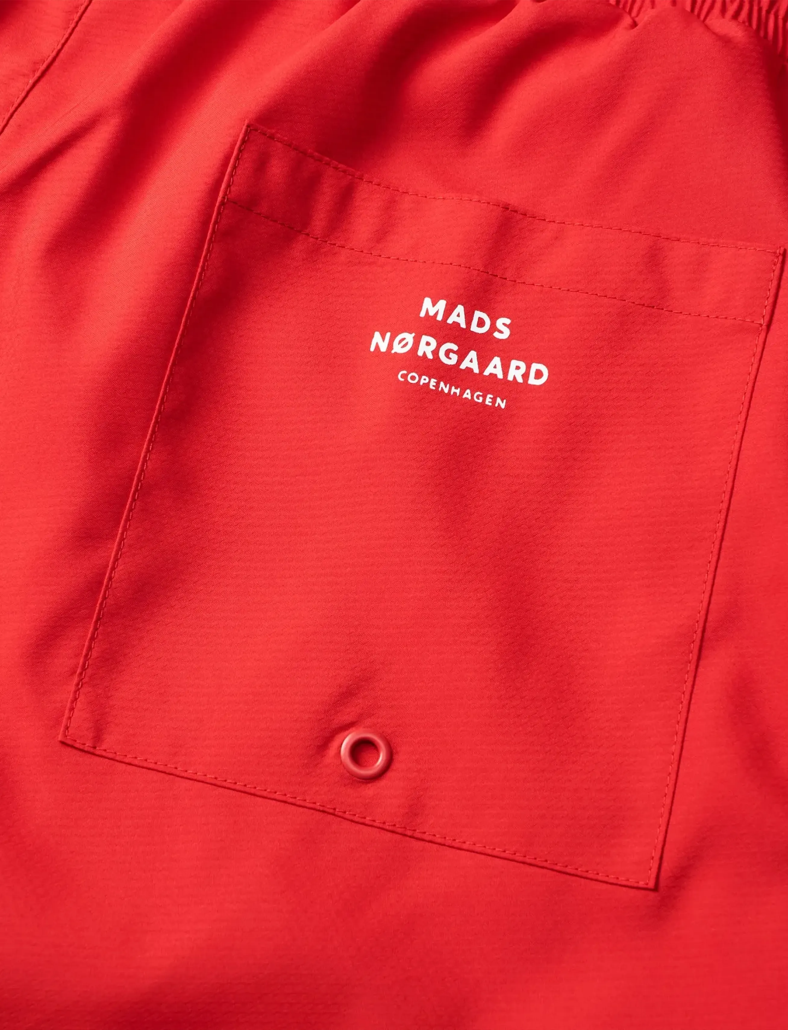 Mads Nørgaard - Sea Sandro Shorts - casual shorts - fiery red - 3