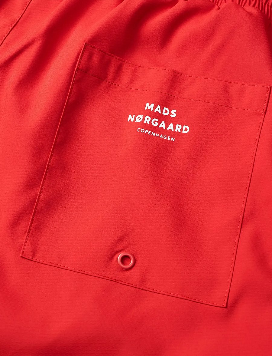 Mads Nørgaard - Sea Sandro Shorts - casual shorts - fiery red - 3