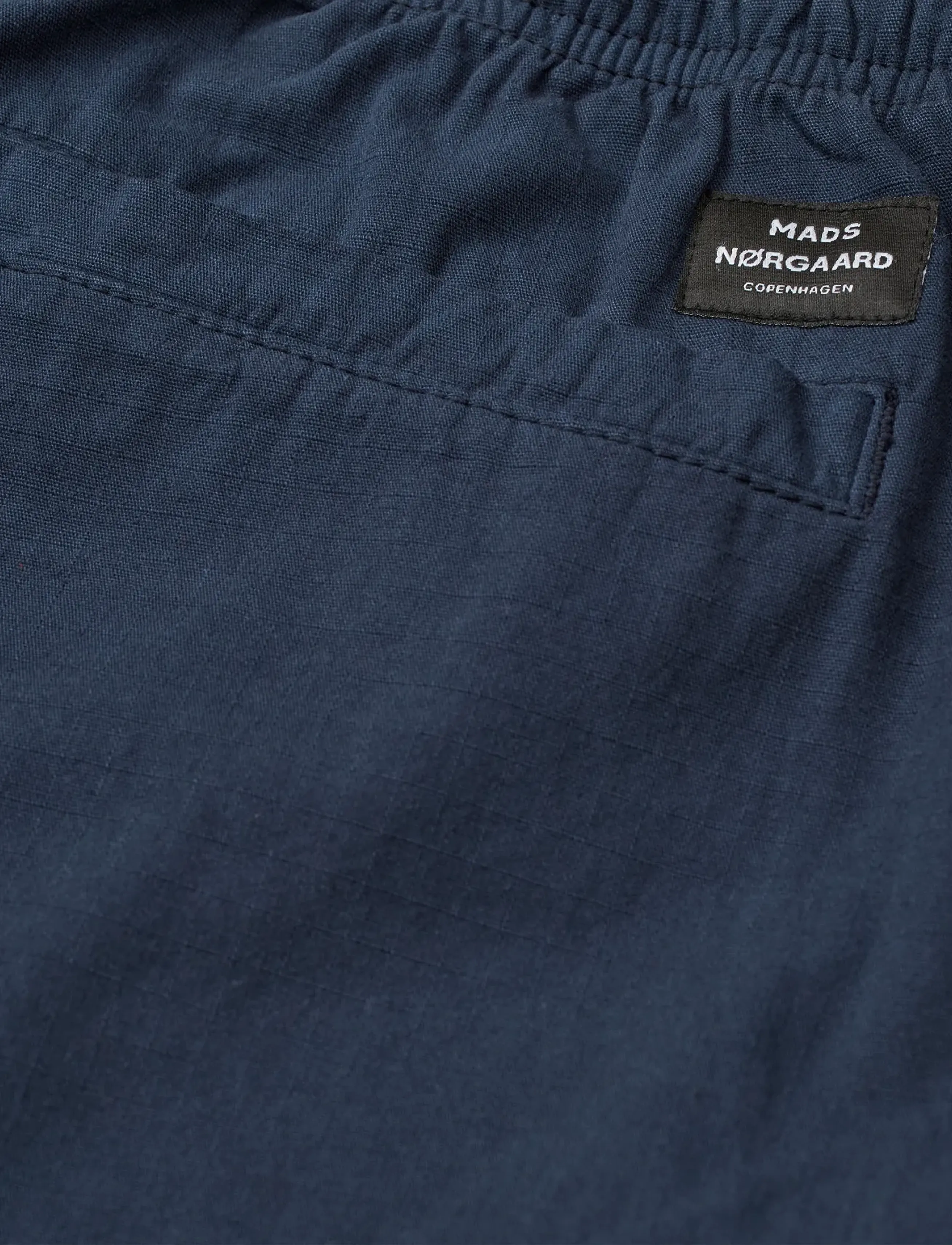 Mads Nørgaard - Cotton Ripstop Cargo Shorts - cargo shorts - sky captain - 3