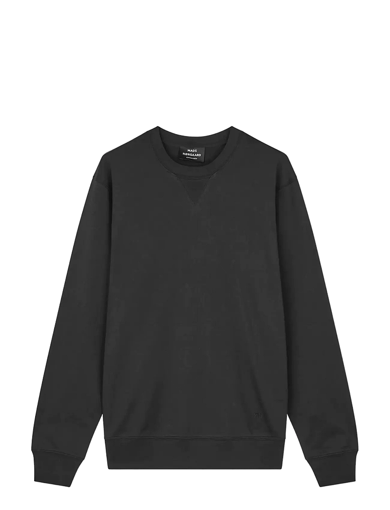 Mads Nørgaard - Light Terry Albert Sweat - verslaðu eftir tilefni - black - 0