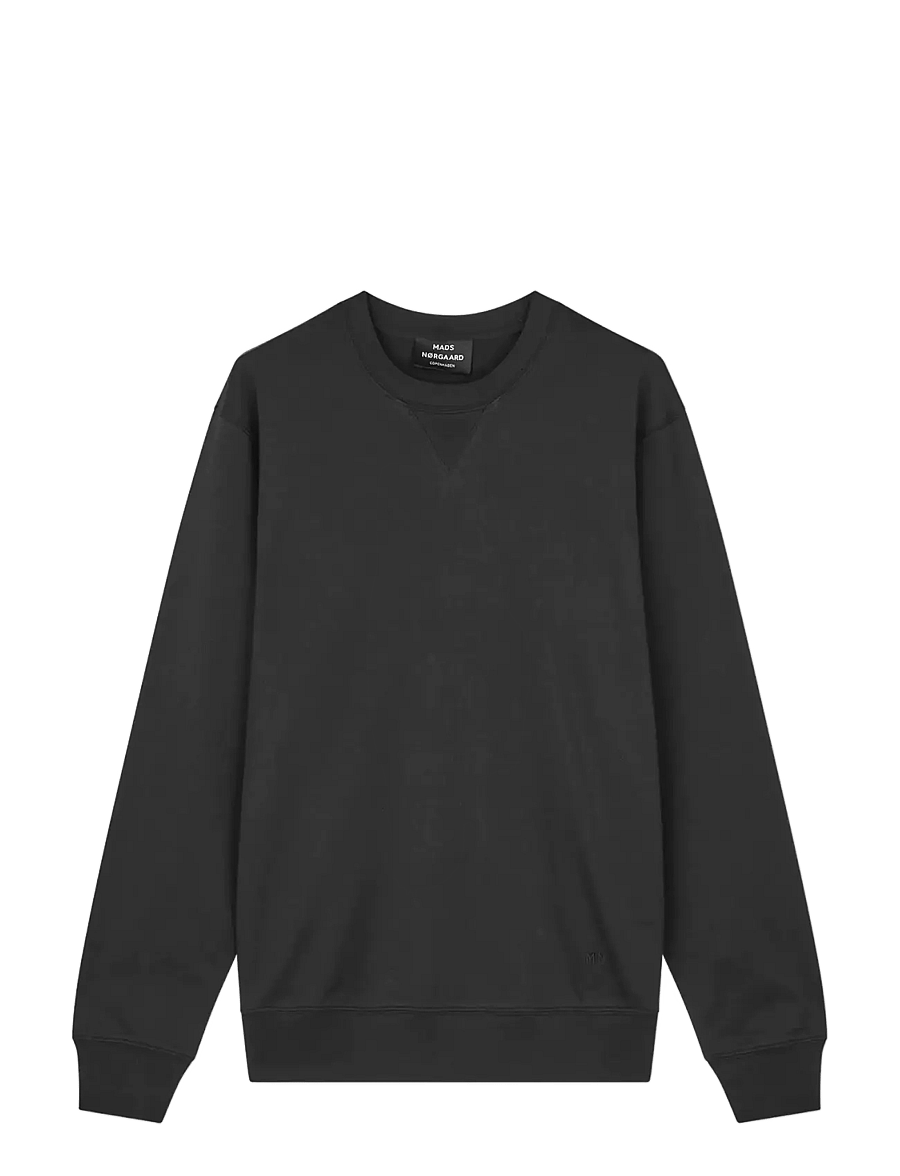 Mads Nørgaard - Light Terry Albert Sweat - nach anlass kaufen - black - 0
