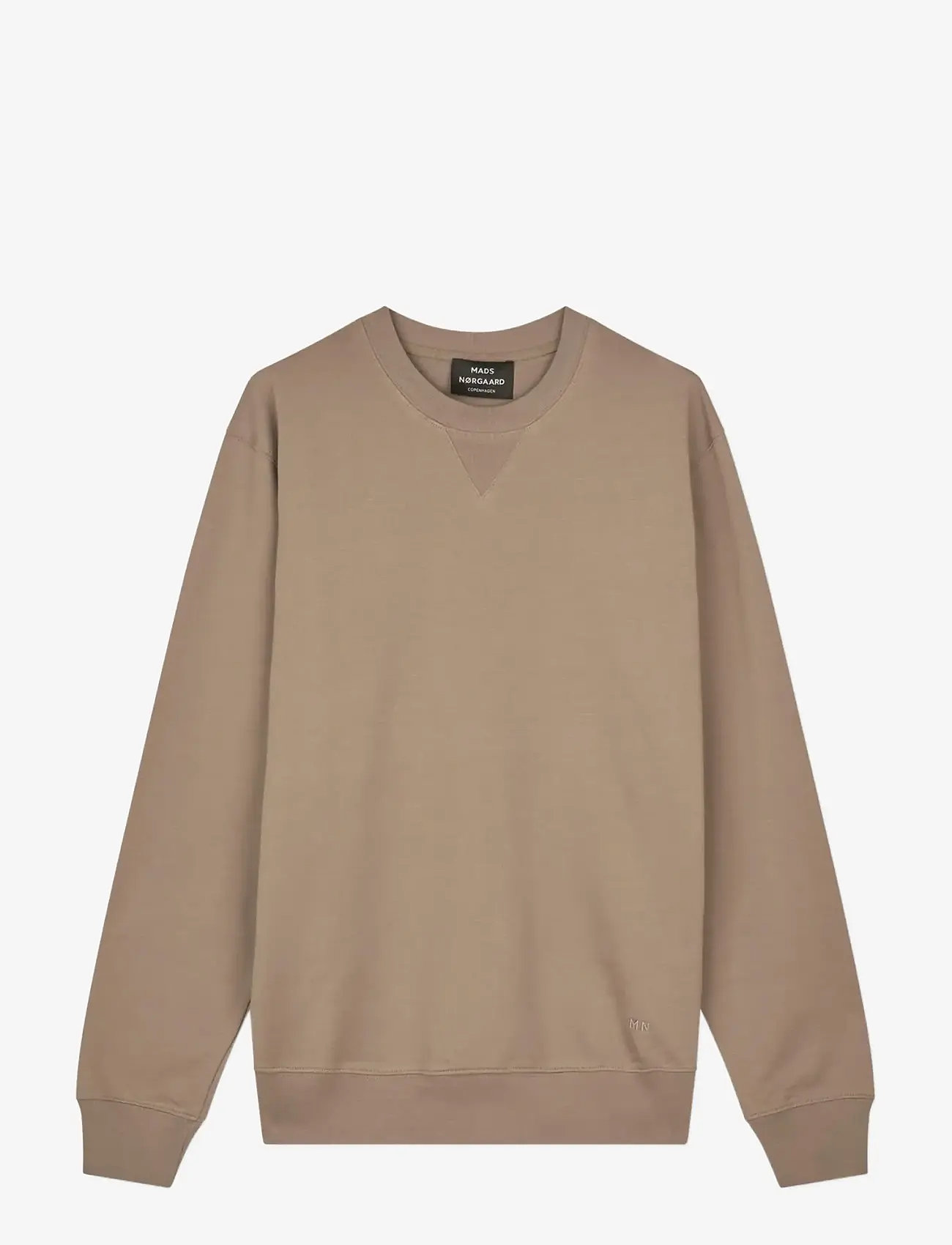 Mads Nørgaard - Light Terry Albert Sweat - shoppa efter stil - walnut - 0
