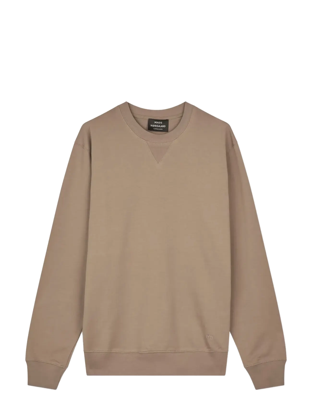 Mads Nørgaard Light Terry Albert Sweat - Dressipluusid - WALNUT / brown