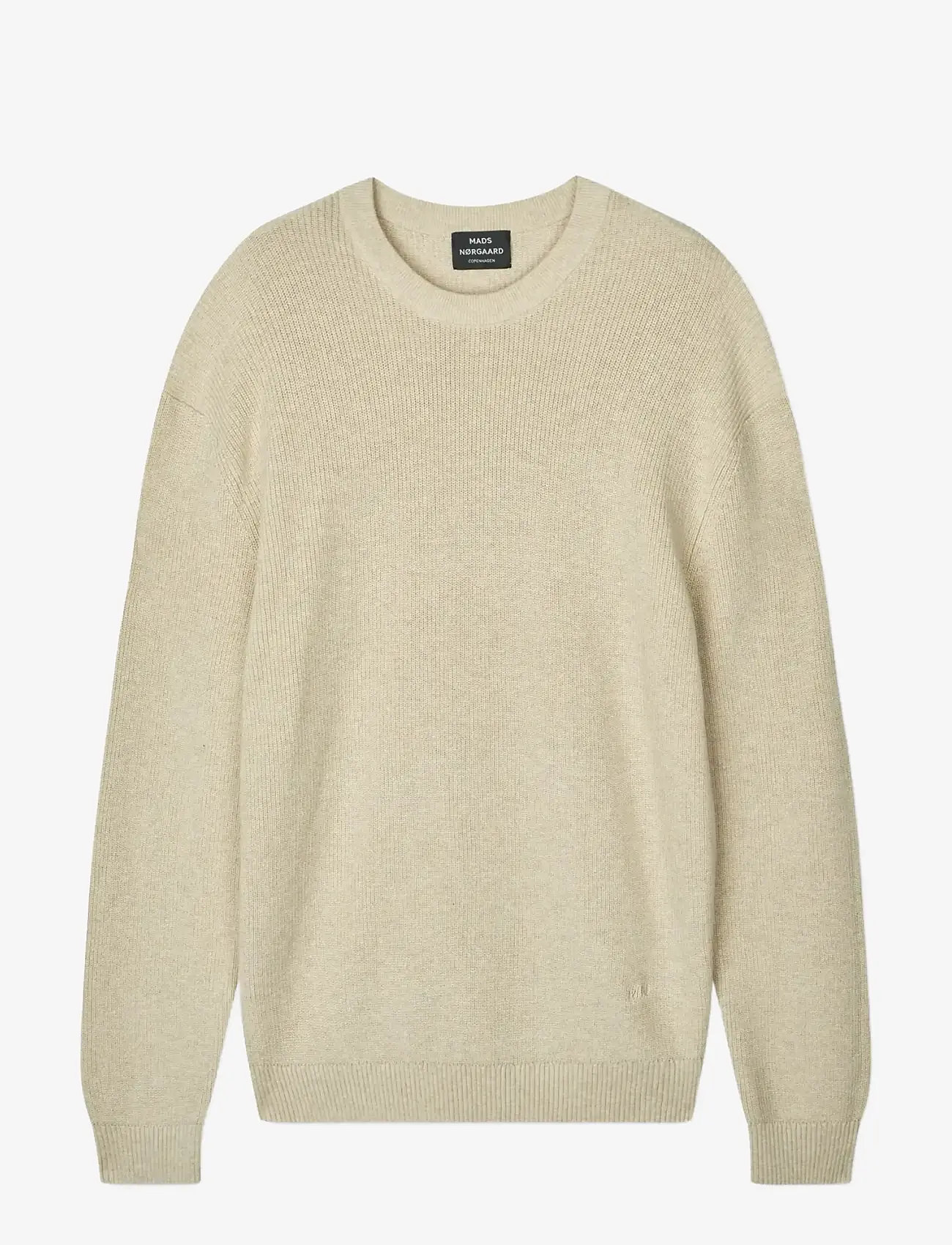 Mads Nørgaard - Super Cotton Valdemar Knit - rund hals - castle wall - 1