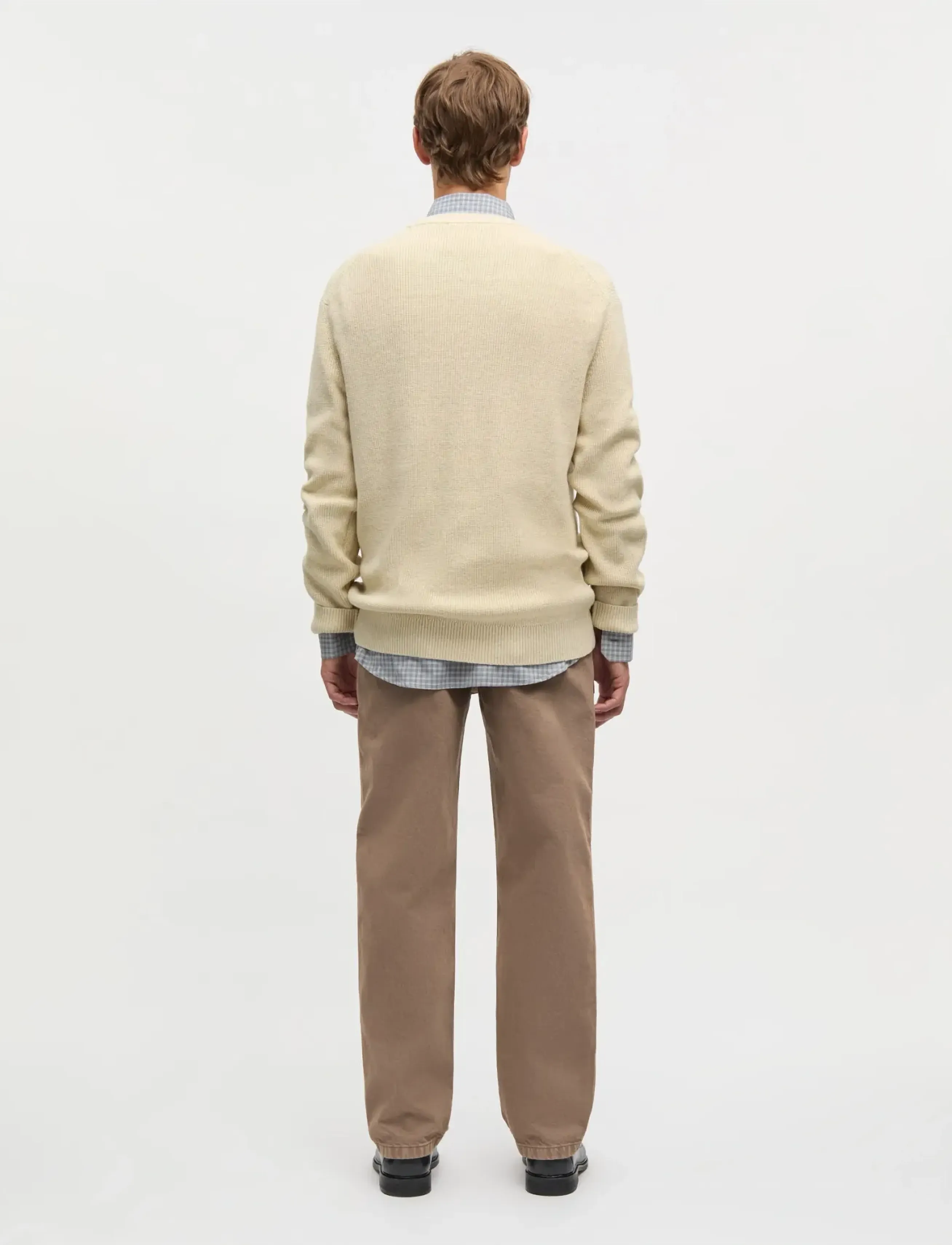 Mads Nørgaard - Super Cotton Valdemar Knit - rundhals - castle wall - 2