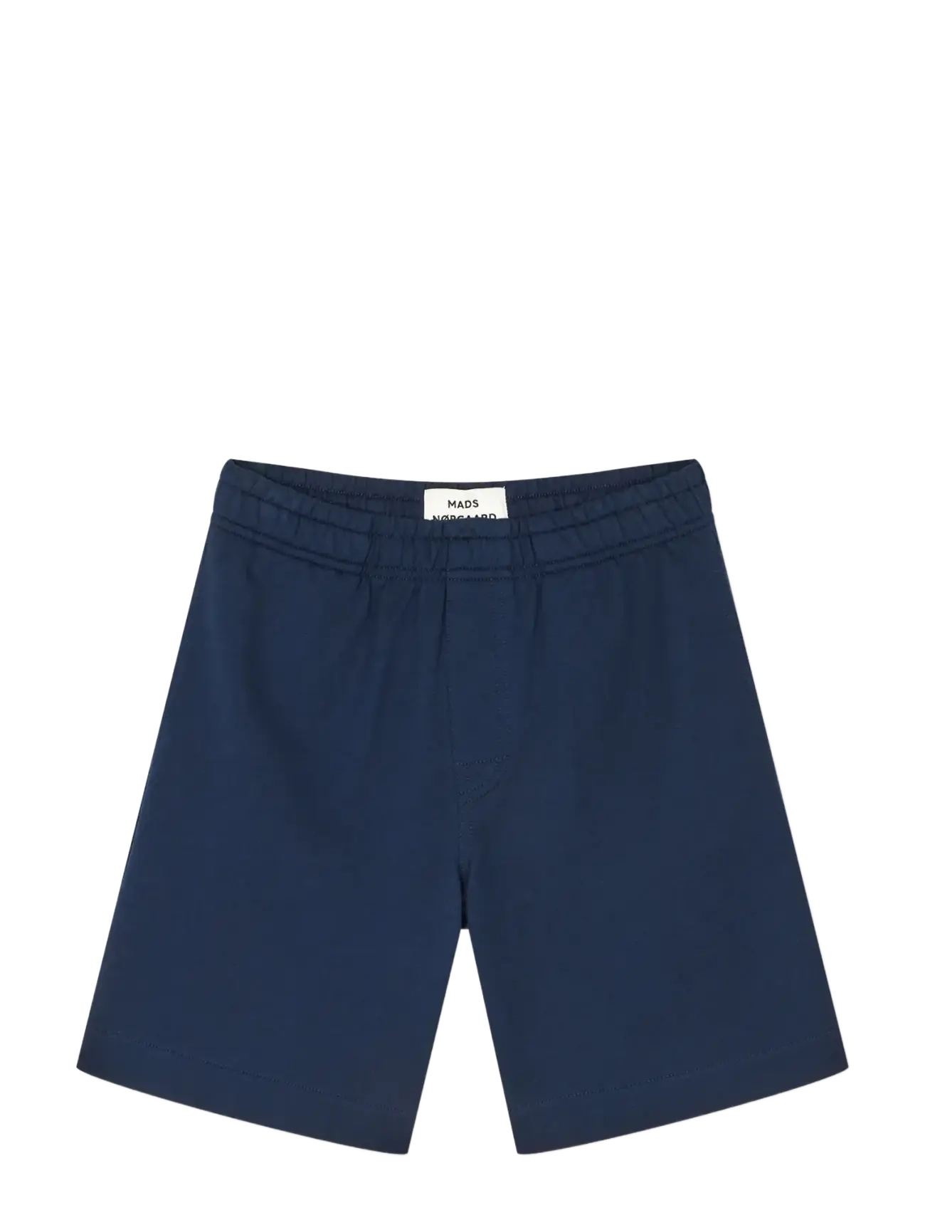 Mads Nørgaard Light Terry Seano Shorts, 104, Marineblau - Sweat Kinder