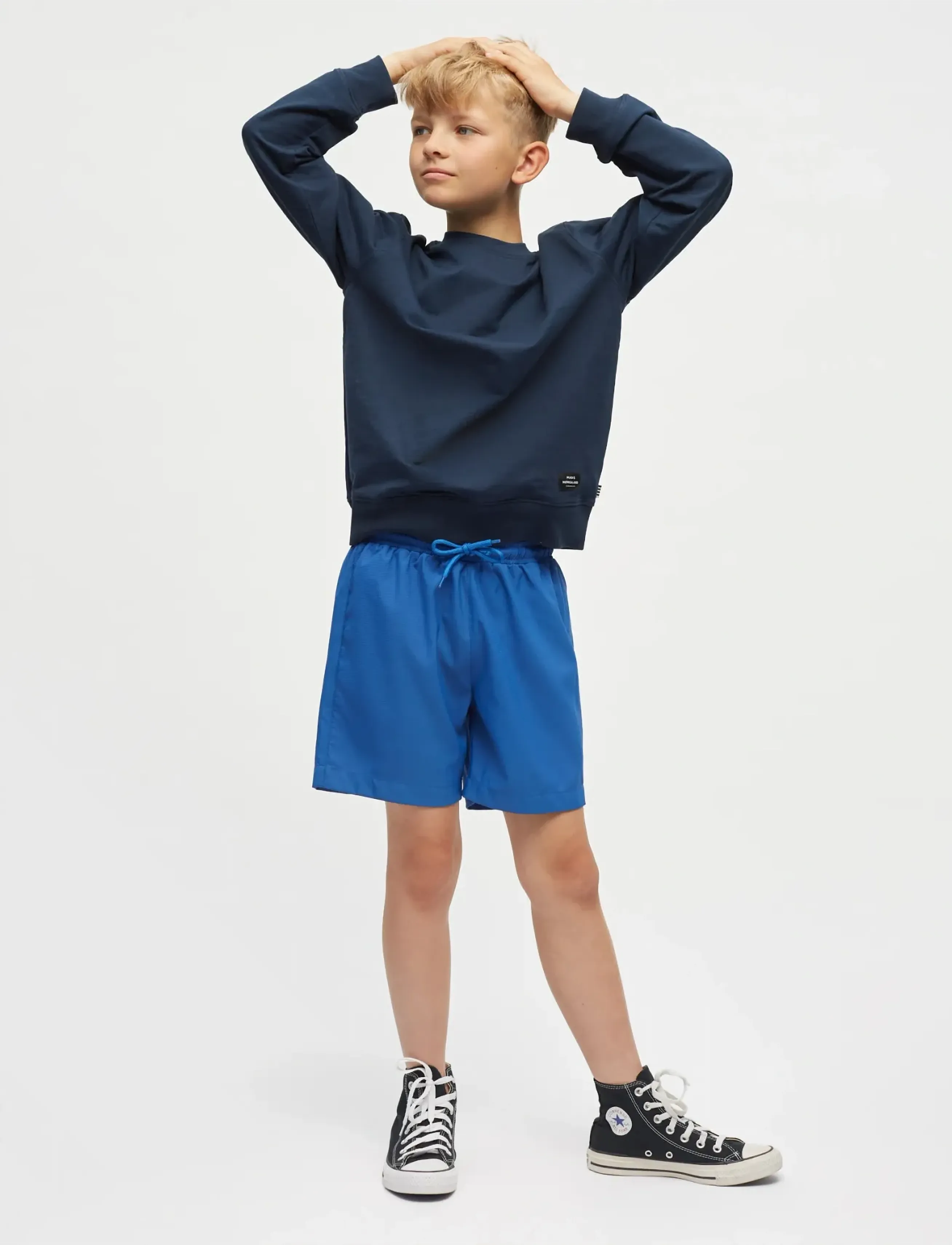 Mads Nørgaard Sea Sandrino Shorts - Shorts - BRIGHT COBALT / blue