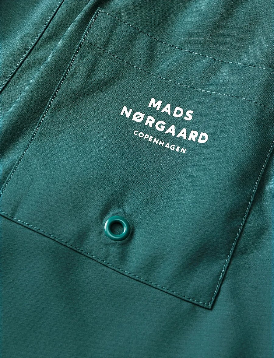 Mads Nørgaard - Sea Sandrino Shorts - vabaaja lühikesed püksid - deep sea - 4