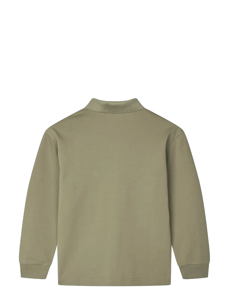 Mads Nørgaard - Light Terry Jan Polo L/S - polo krekli ar garām piedurknēm - overland trek - 1