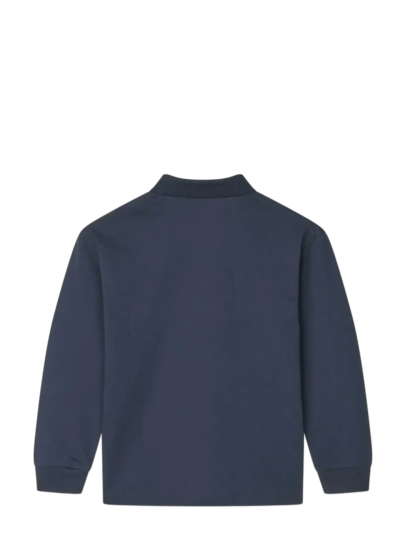 Mads Nørgaard - Light Terry Jan Polo L/S - long-sleeved polos - sky captain - 2