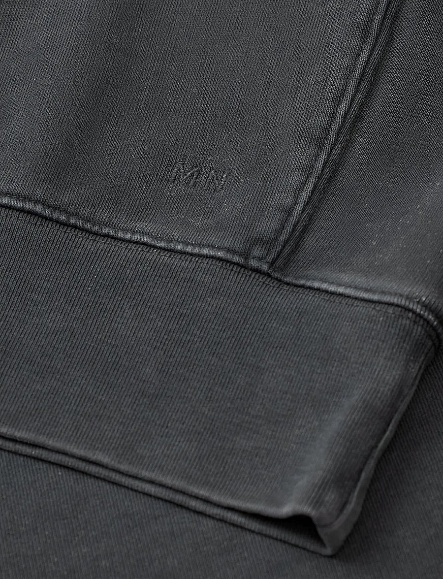 Mads Nørgaard - Compact Cotton Crew Sweat - dressipluusid - black - 1