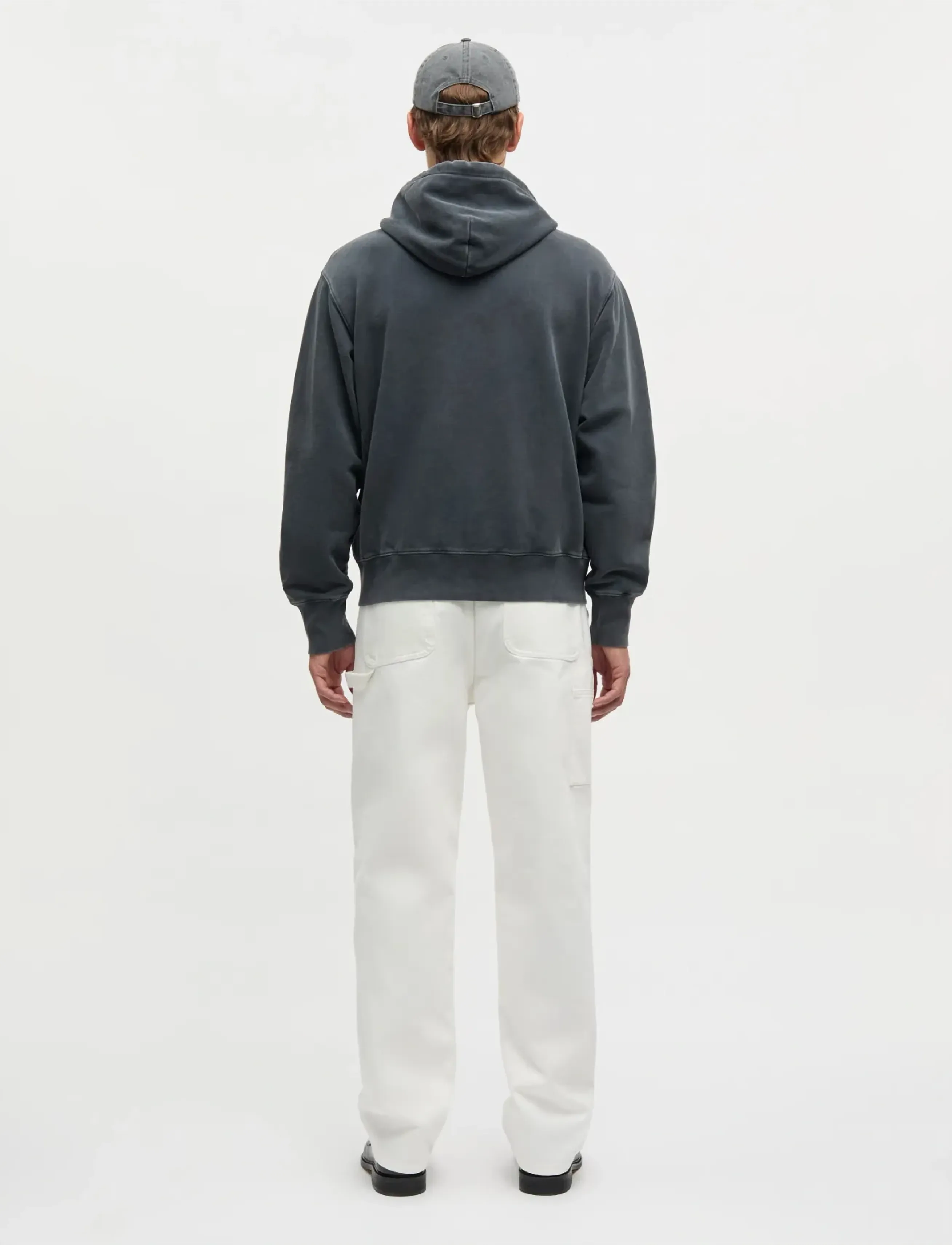 Mads Nørgaard - Compact Cotton Zip Hoody - kapuzenpullover - black - 2