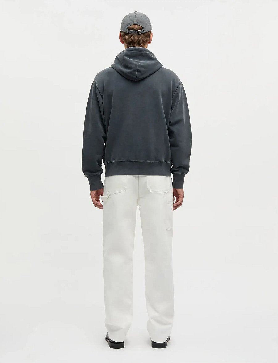 Mads Nørgaard - Compact Cotton Zip Hoody - kapuzenpullover - black - 2
