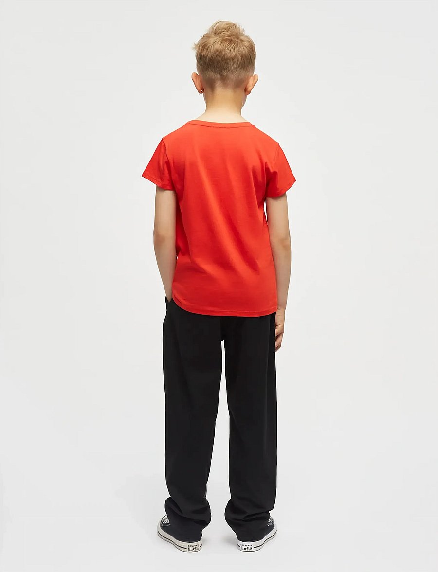 Mads Nørgaard - Single Cotton Tuvina mini mirror Tee - kurzärmelige - fiery red - 3